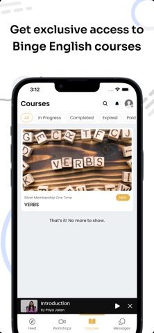 Binge English screenshot