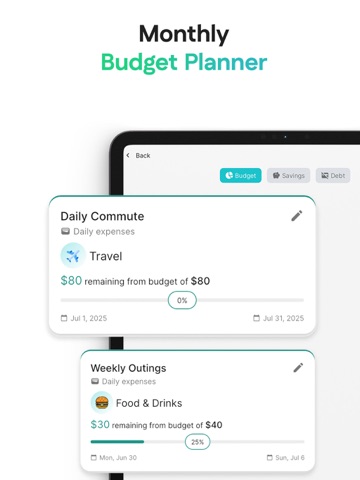 Rolly: AI Budget Money Tracker iPad screenshot 4