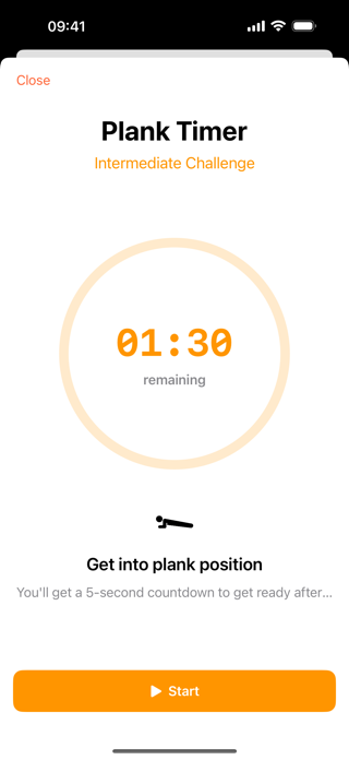 Plank Challenge: 30 Days Screenshot 3 of 5
