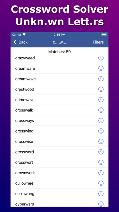 Anagram Solver - Crosswordsのおすすめ画像5