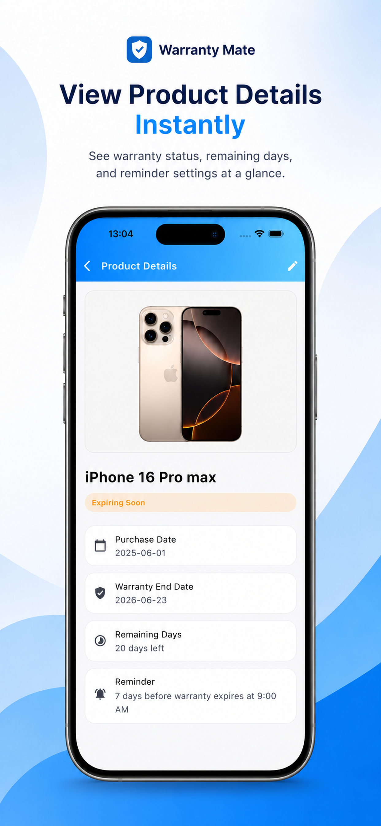 Warranty Mate Pro screenshot 2