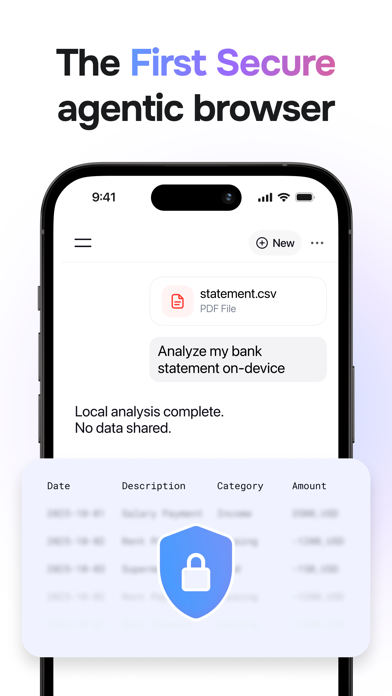 Sigma AI Browser iPhone screenshot