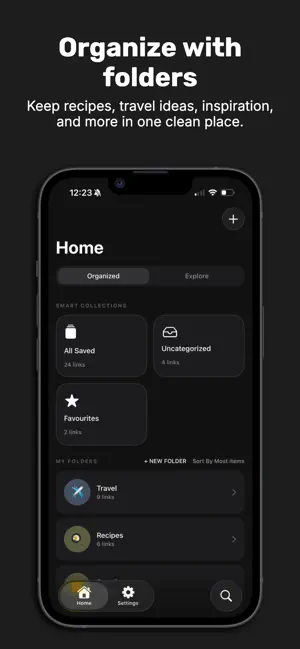 Bookmark Manager: Nemor screenshot 3