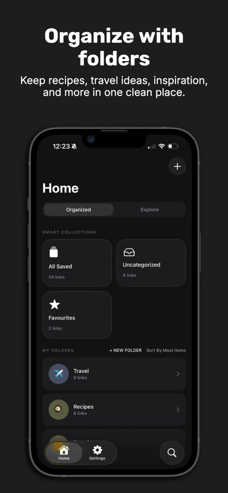 Bookmark Manager: Nemor screenshot 3