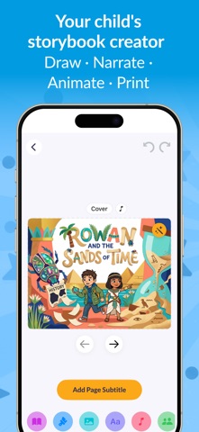 My Story Kids' Storybook Maker app screenshot