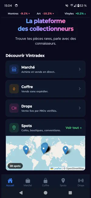 Vintradex screenshot 1