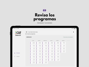 CAF DUOC UC iPad screenshot