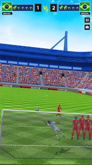 Football Penalty Kicks Striker screenshot 3