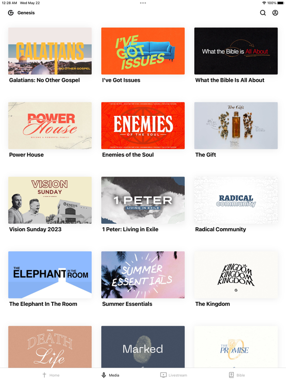 Genesis Church Roseville iPad screenshot 2 - Lifestyle app