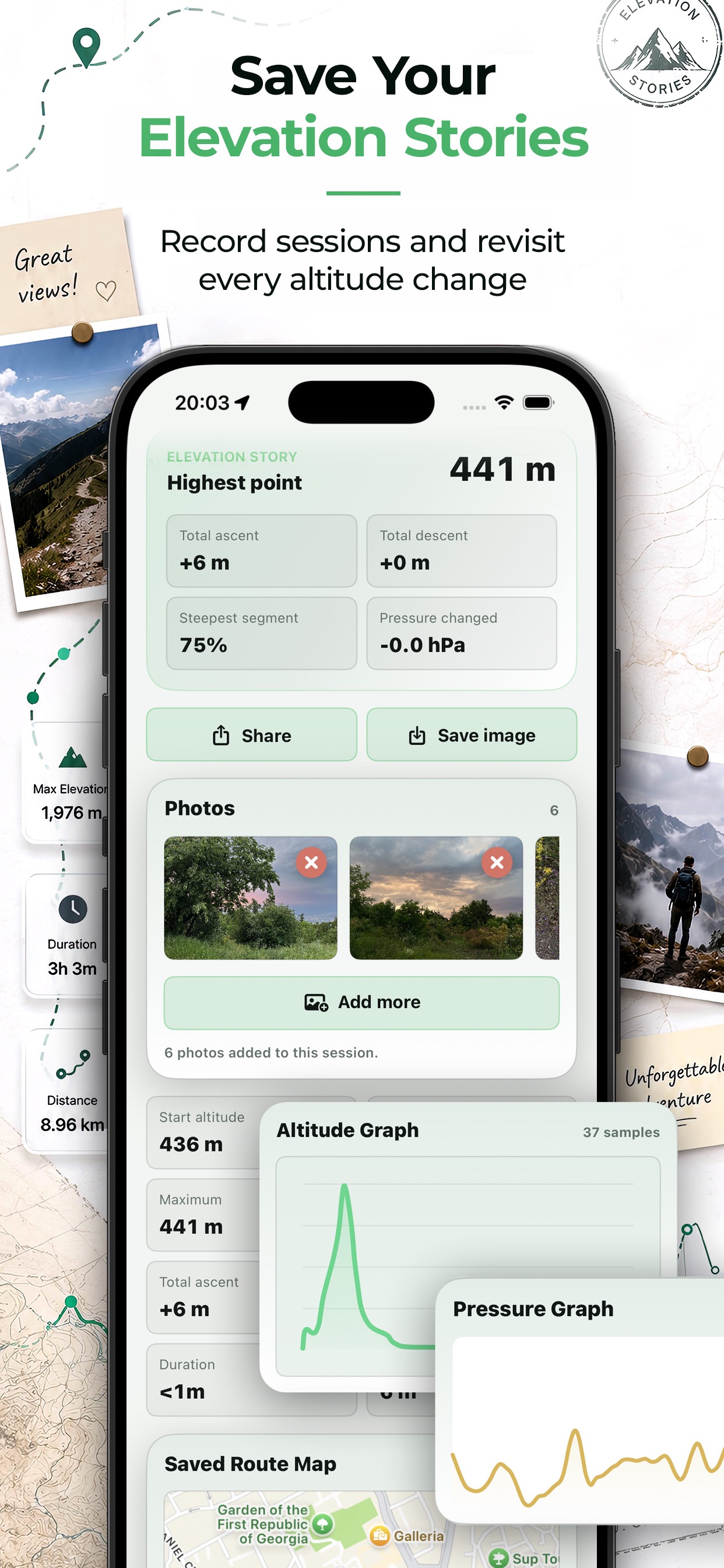 Screenshot 2 of Altimeter AR