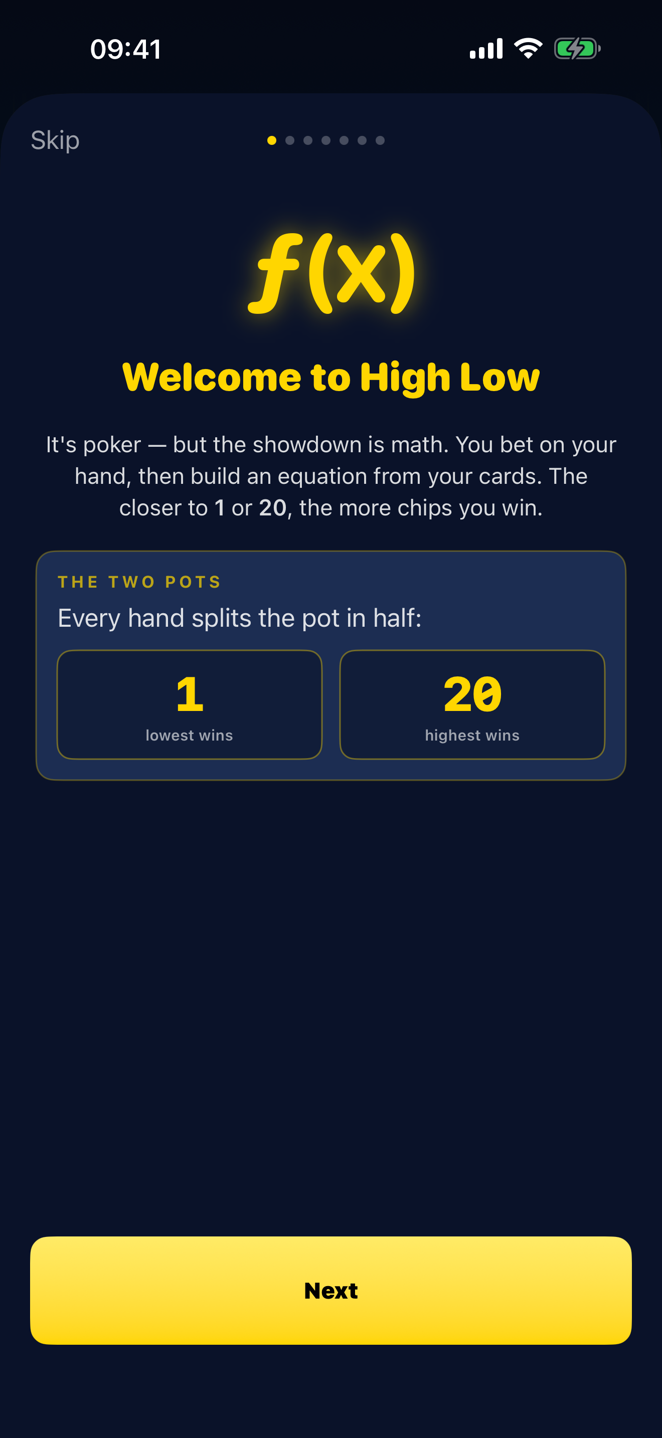 High Low: Math Poker screenshot 6