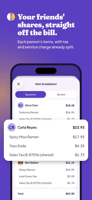 Hati: Split Bills with Friends screenshot 3