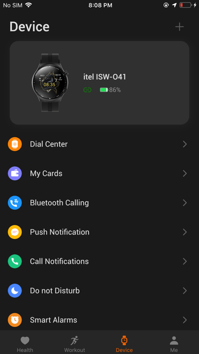 App screenshot