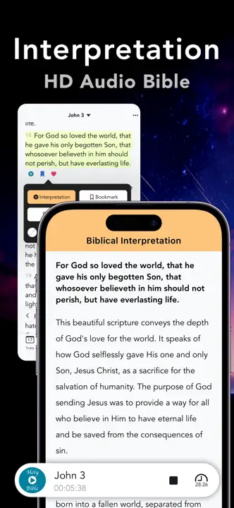 Bible-Faith Prayer & KJV Audio: Screenshot 1 von 6