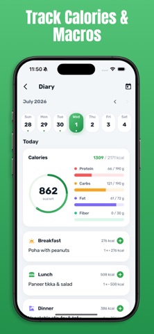 AI Calorie Counter & Workout Screenshot 4 of 10