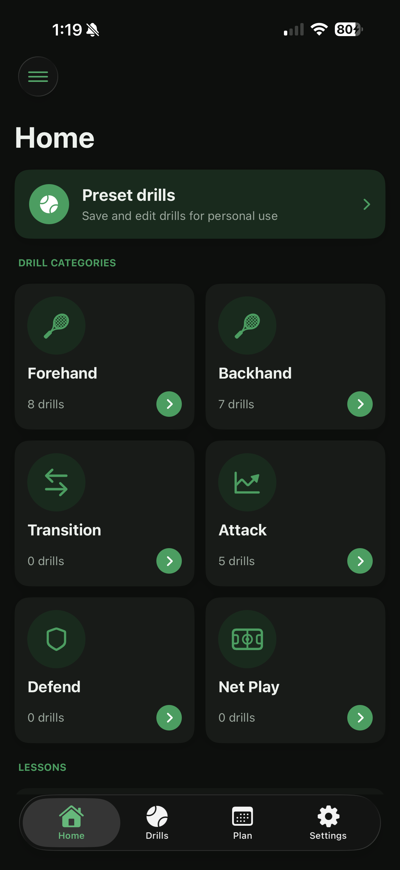 HitOne - 3D Tennis Drills screenshot 2