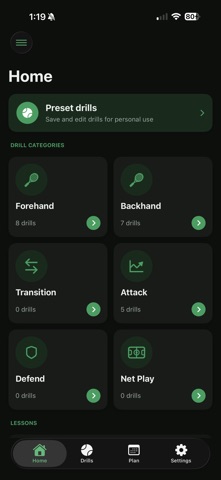 HitOne - 3D Tennis Drills Screenshot 2 of 6