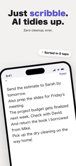 Zatto: AI Notes, Tasks & Memo screenshot 1