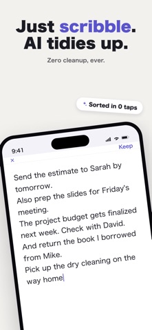 Zatto: AI Notes, Tasks & Memo Screenshot 1 of 5