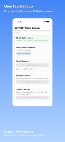 SOTRUST Phone Backup Screenshot 1 of 5