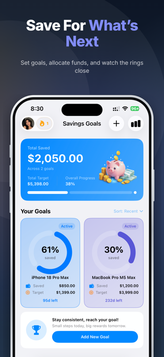 Lago: Expense Tracker Screenshot 7 of 10