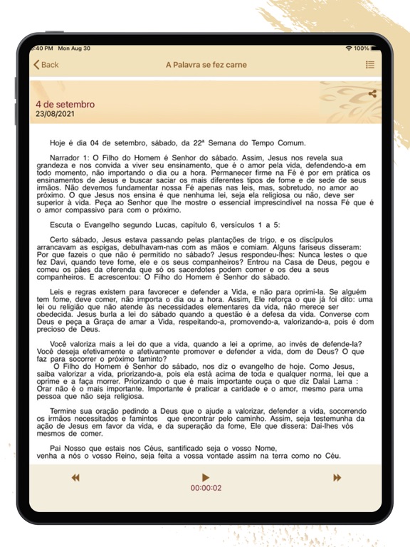 Screenshot #5 pour Arquidiocese de BH