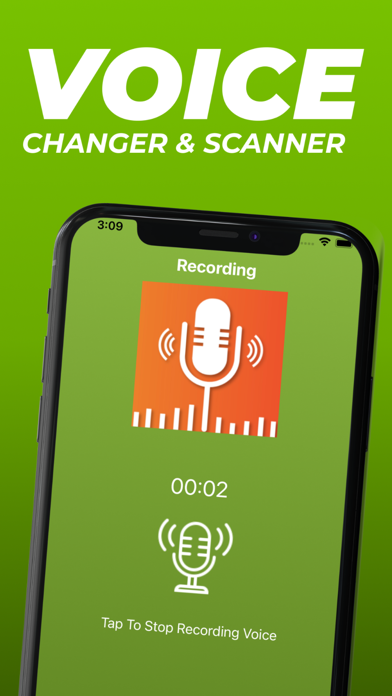 Voice Changer & Scanner Screenshot