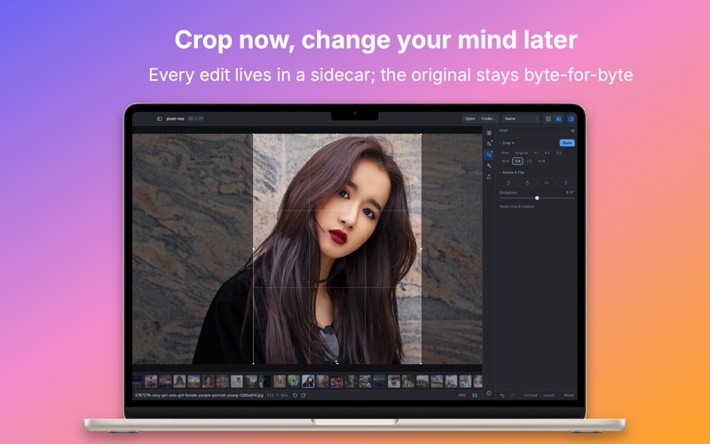 Pixer: Photo Viewer & Editor iPhone screenshot