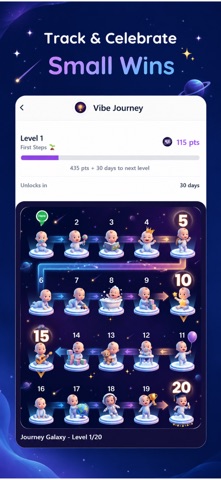 BabyVibe: Newborn Baby Tracker iPhone screenshot