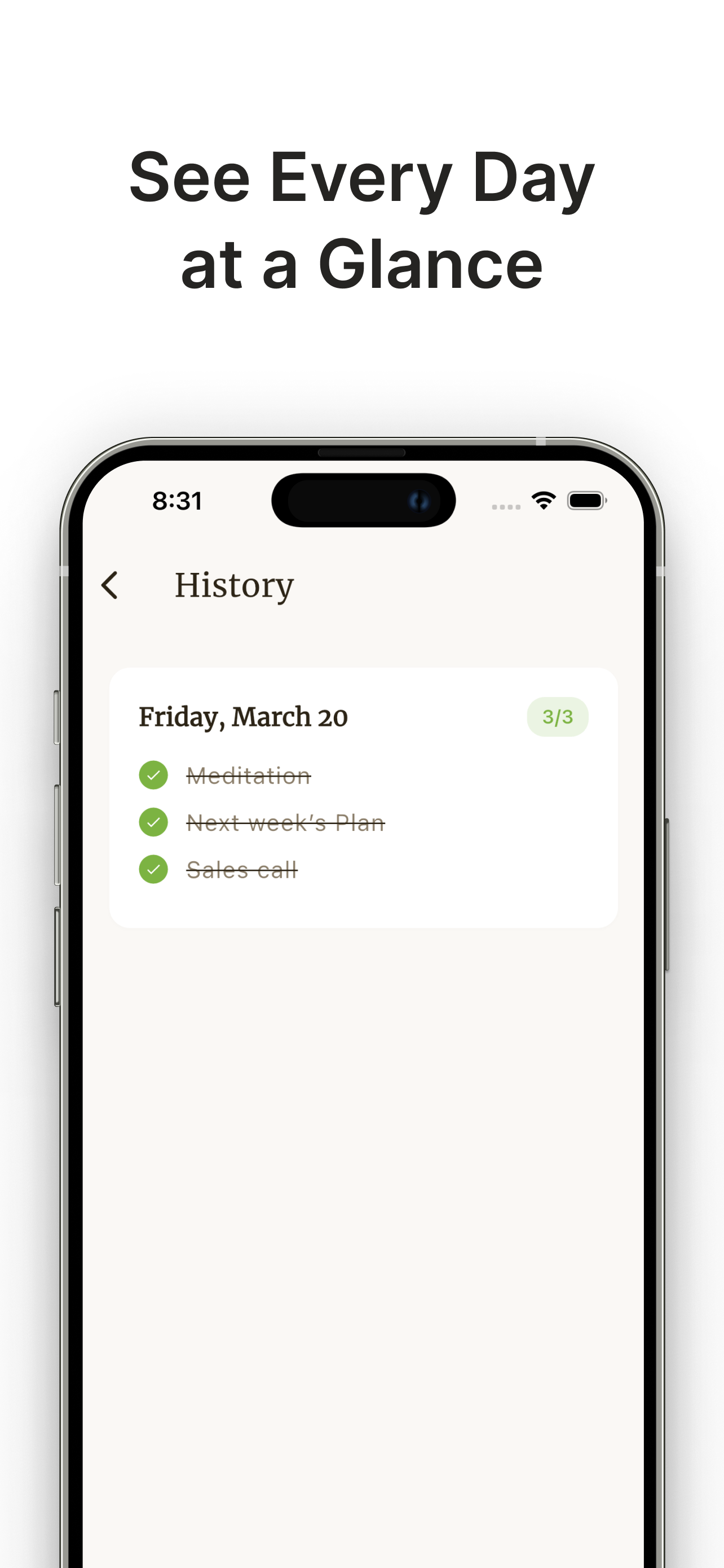 TriDo - 3 Daily Tasks