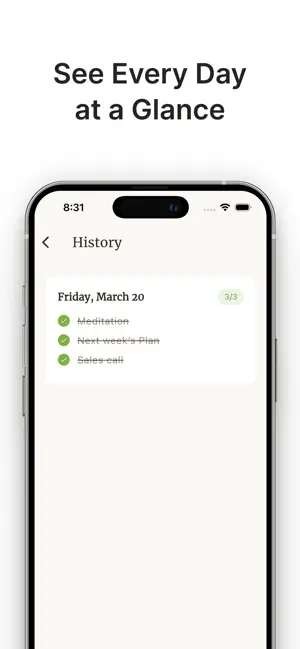 TriDo - 3 Daily Tasks screenshot 4