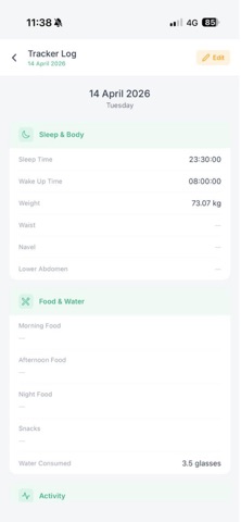 iThrive Alive Tracker screenshot