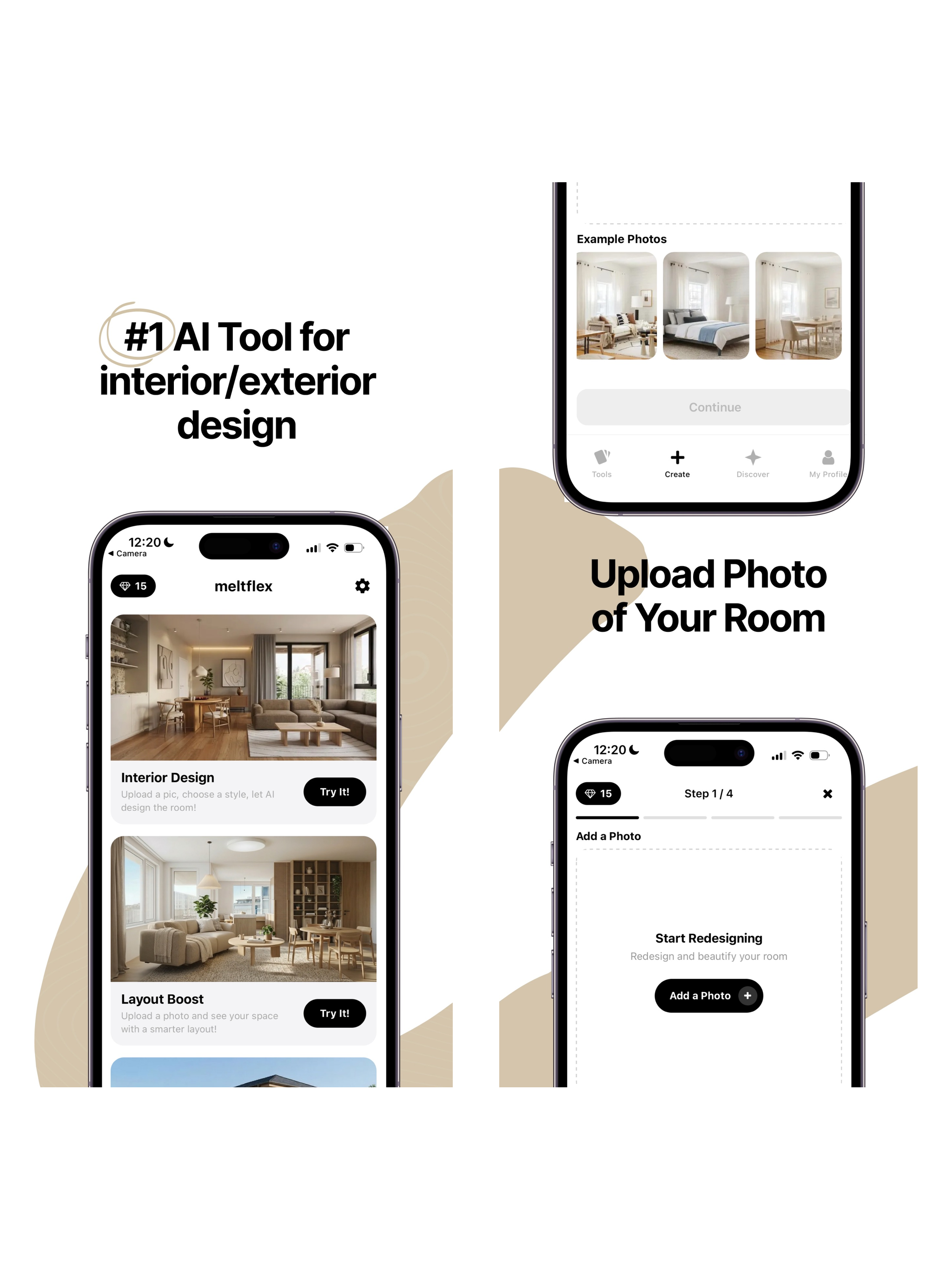 MeltFlex - AI Room Design