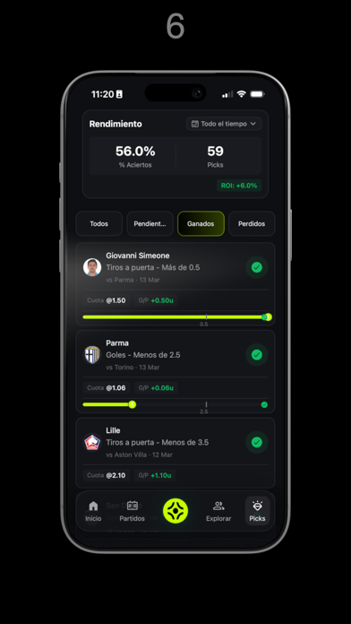 Scout Picks: Juega con datos iPhone screenshot 6