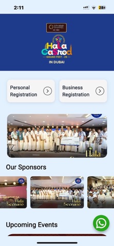 KMCC DUBAI KASARAGOD DC iPhone screenshot