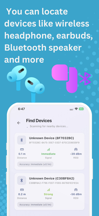 Bluetooth Device Find & Locate Screenshot 2 of 4