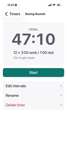 Interval Timer: Rounds Screenshot 5 of 5