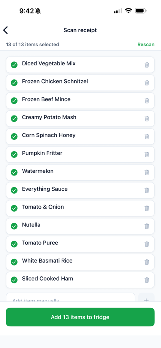 Schmapps Food Tracker Screenshot 3 of 3