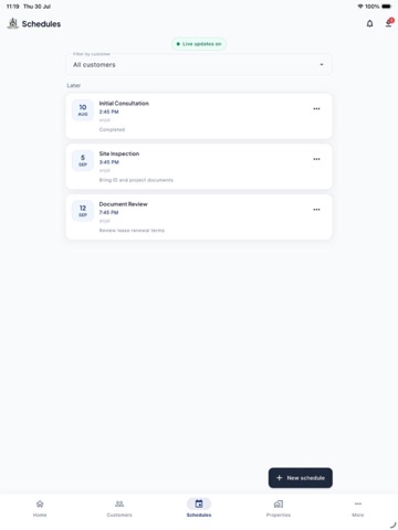 App screenshot