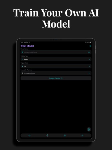 FluxCat - AI Image Generator iPad screenshot