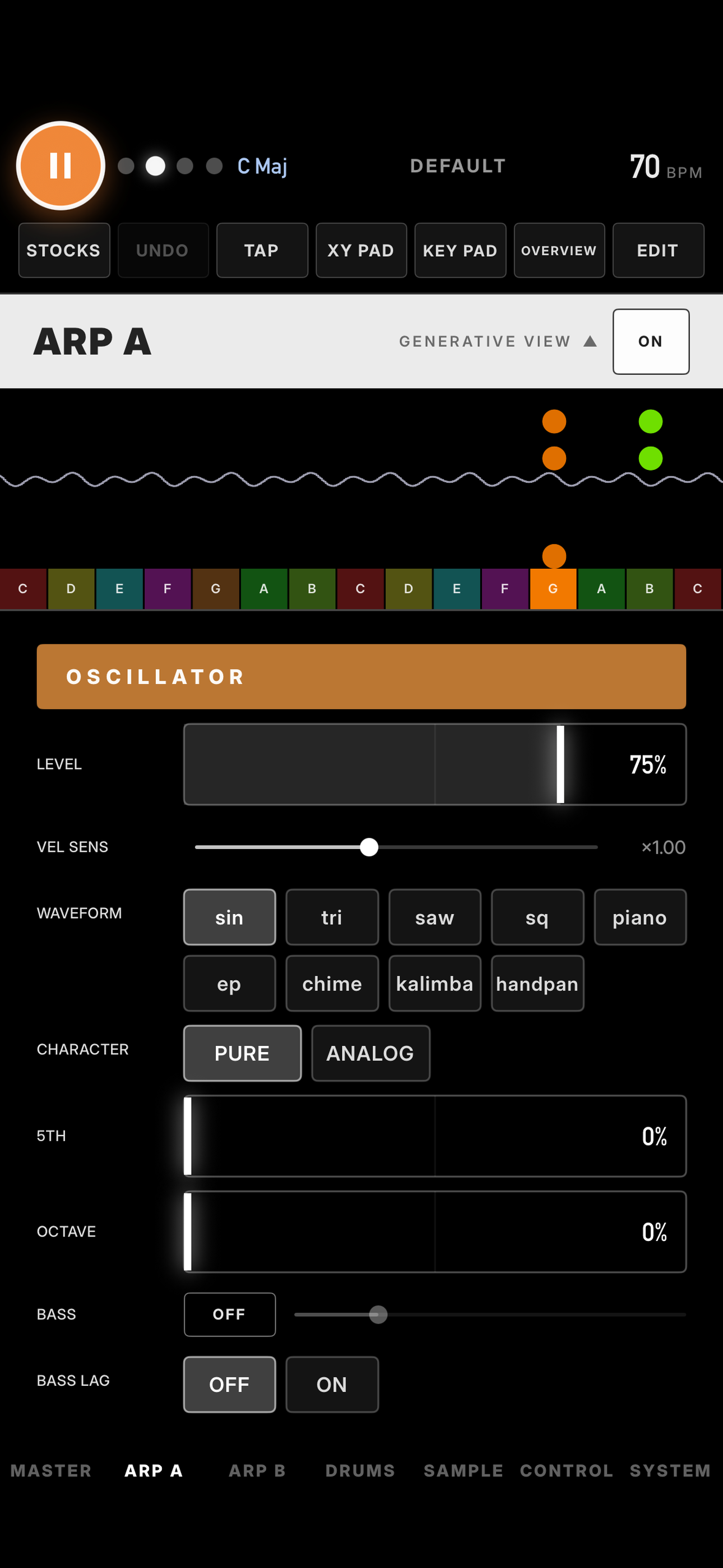 ARPJAM Studio screenshot 2