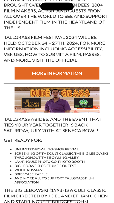 Tallgrass Film Alliance Screenshot