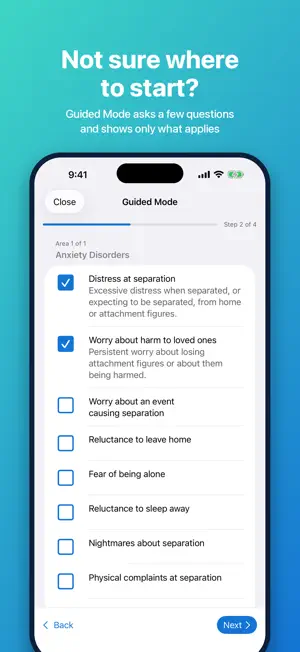 Psychological Symptom Analyzer screenshot 3