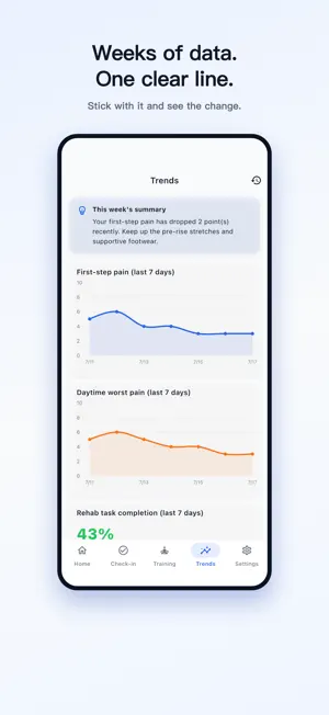 PlantarCare: Heel Pain Tracker screenshot 4