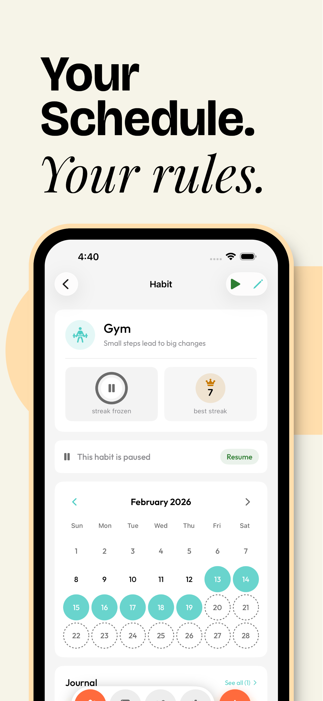 ApexHabits – Habit Tracker