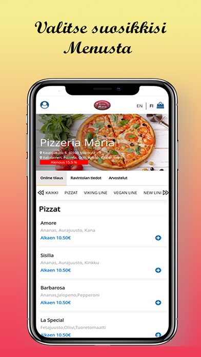 Pizzeria Maria Screenshot