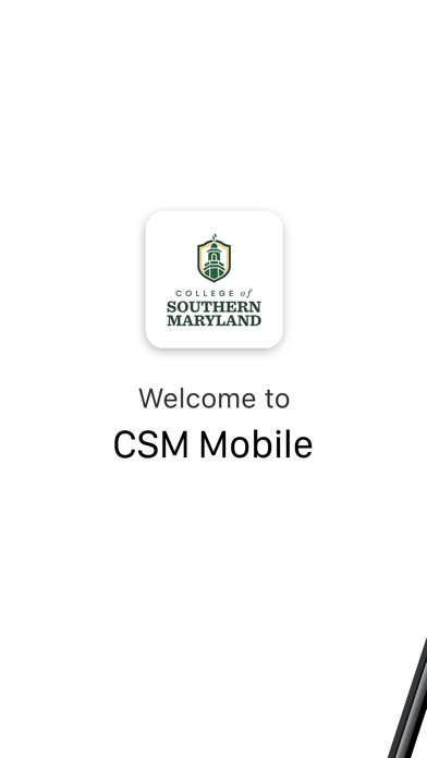 College of Southern Maryland Screenshot