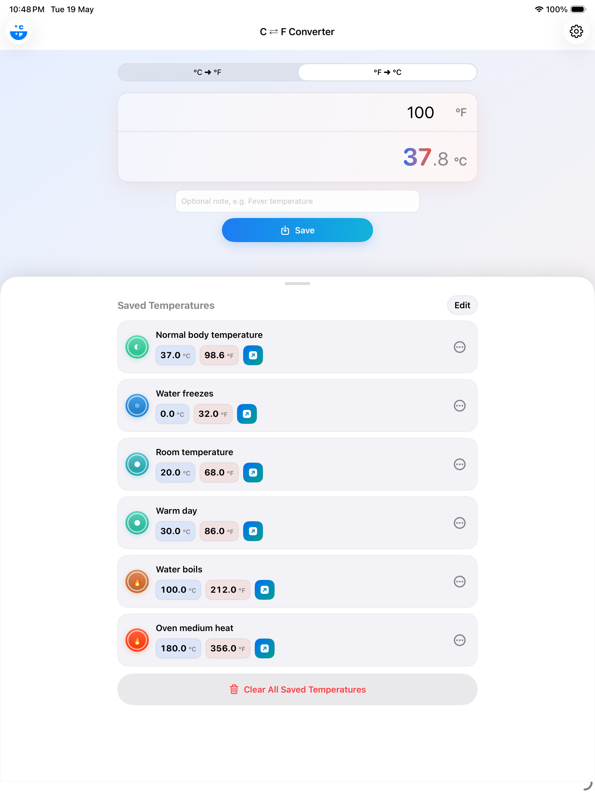 Celsius Fahrenheit Converter