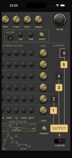 PX1 FM Synth screenshot 3