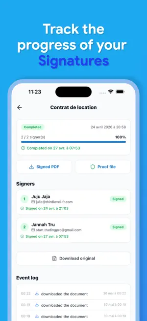 E-Signature PDF : HelloWeSign screenshot 3